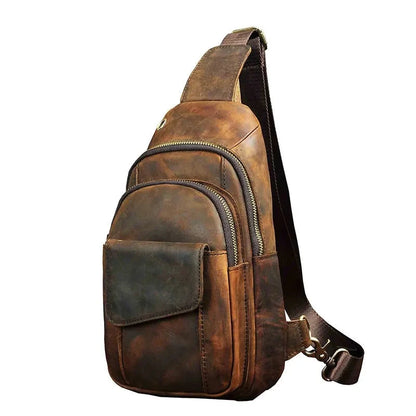 Leather Sling Bag - Naturenspires