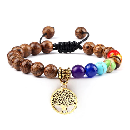 Chakra Life Tree Bracelets - Naturenspires