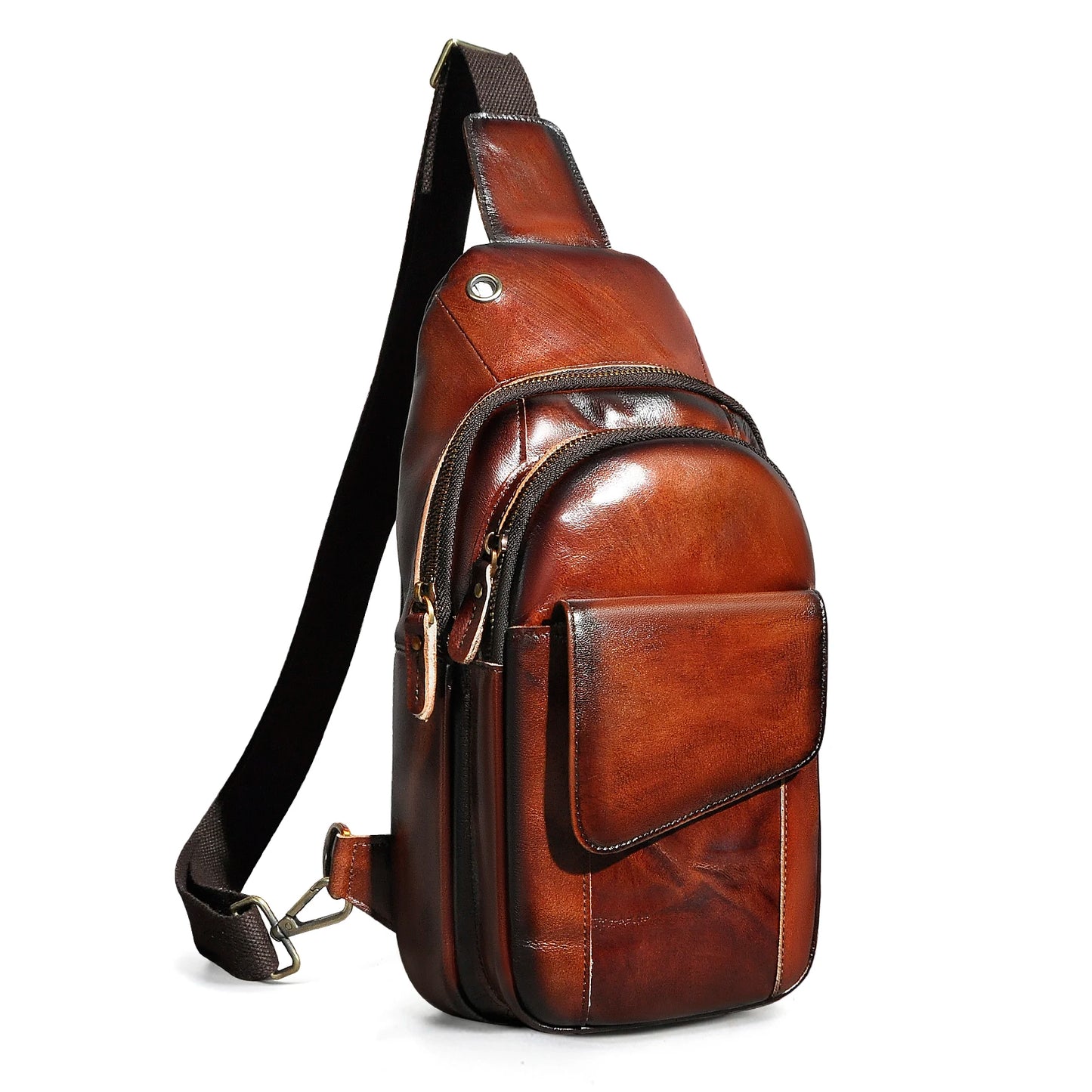 Leather Sling Bag - Naturenspires