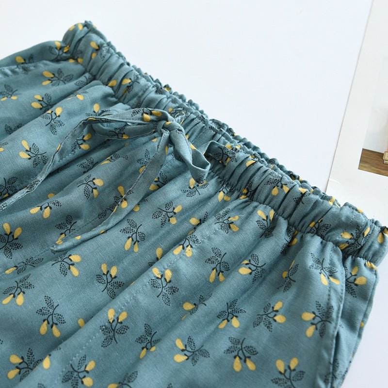 Cotton Sleep Bloom Pants - Nature Inspires