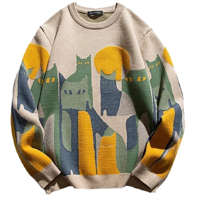 Knitted Cat Sweater - Nature Inspires