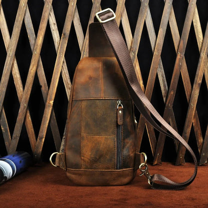 Leather Sling Bag - Naturenspires