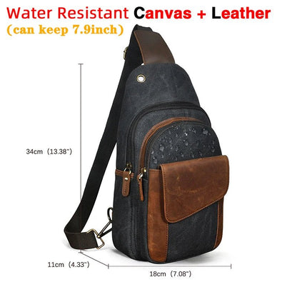 Leather Sling Bag - Naturenspires