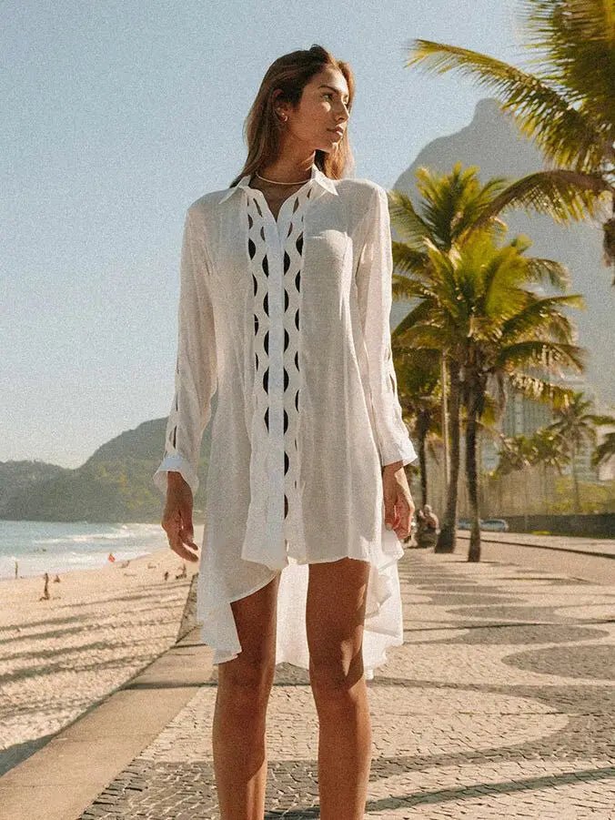 Light Beachside Cover-ups - Naturenspires