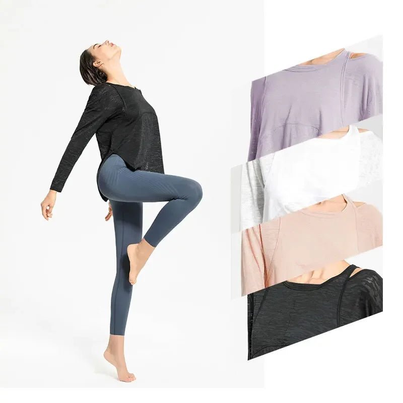 Long Sleeve Yoga Shirt - Naturenspires