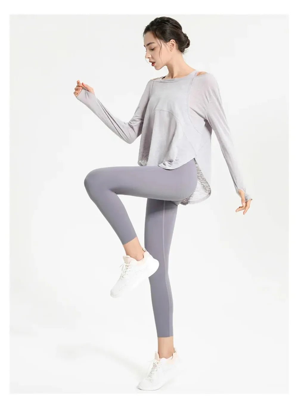 Long Sleeve Yoga Shirt - Naturenspires