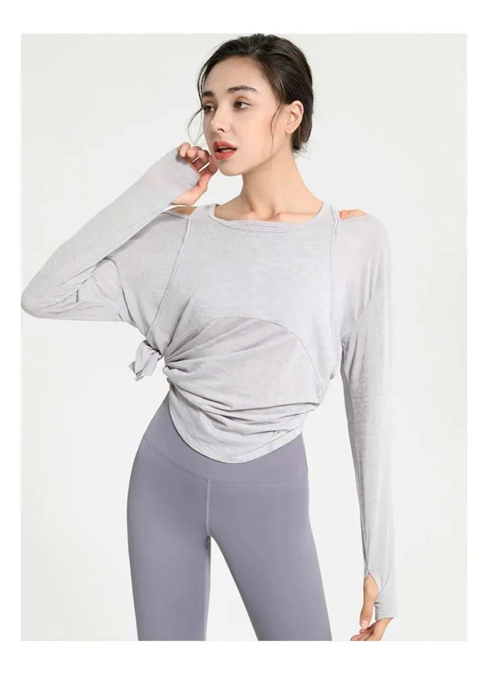 Long Sleeve Yoga Shirt - Naturenspires