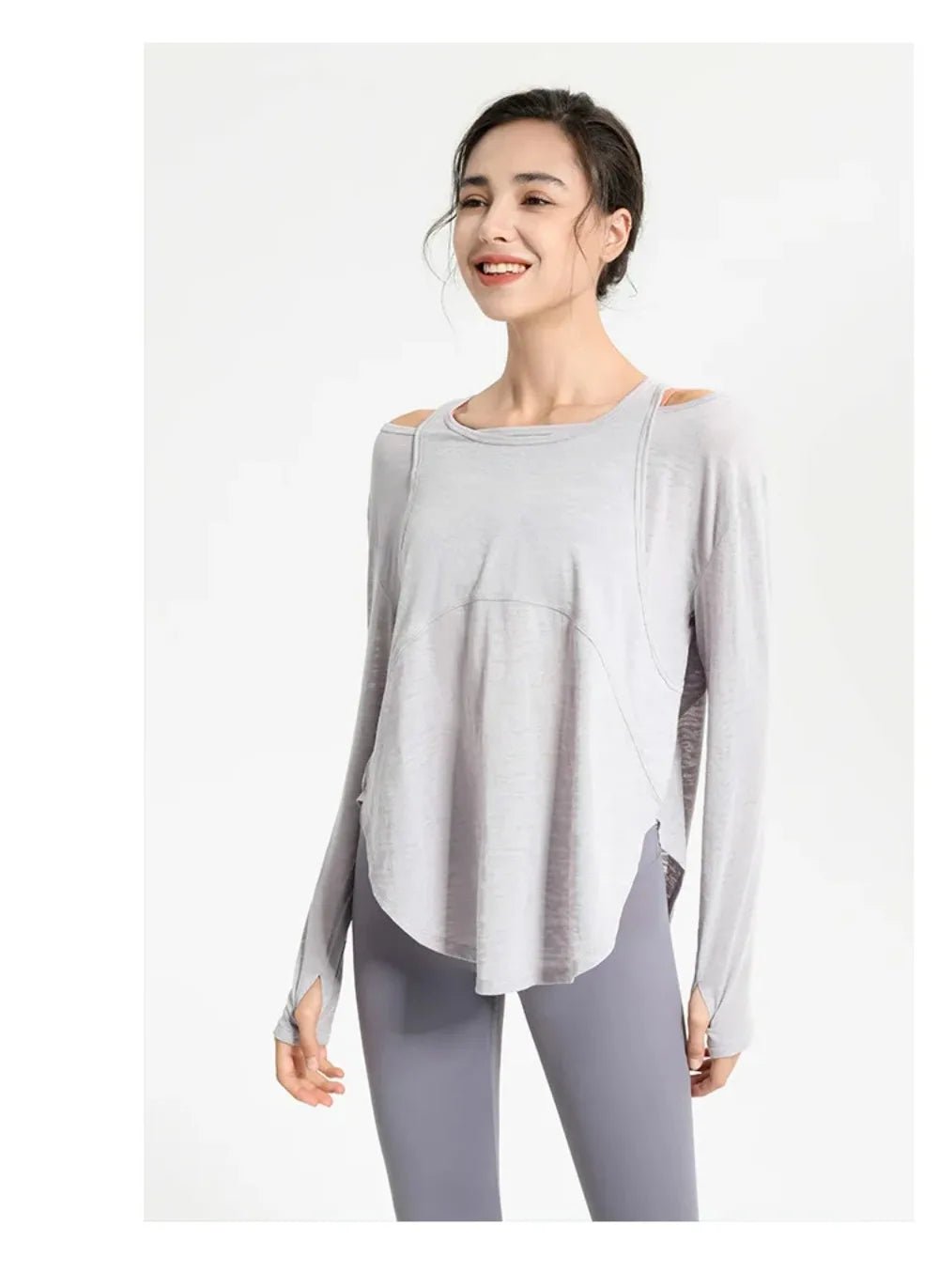 Long Sleeve Yoga Shirt - Naturenspires