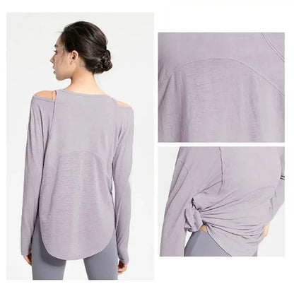 Long Sleeve Yoga Shirt - Naturenspires