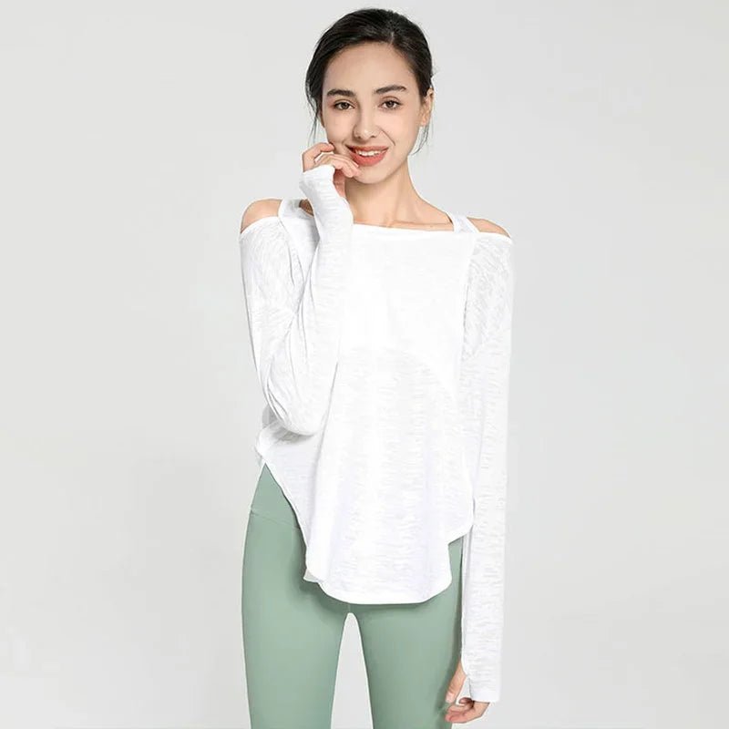 Long Sleeve Yoga Shirt - Naturenspires