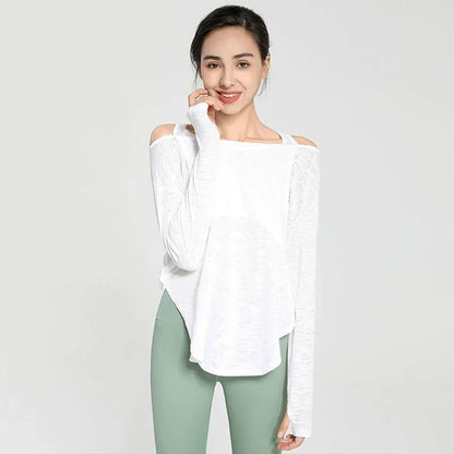 Long Sleeve Yoga Shirt - Naturenspires