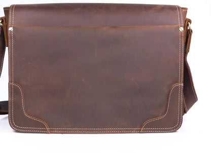 Genuine Leather Messenger Bag