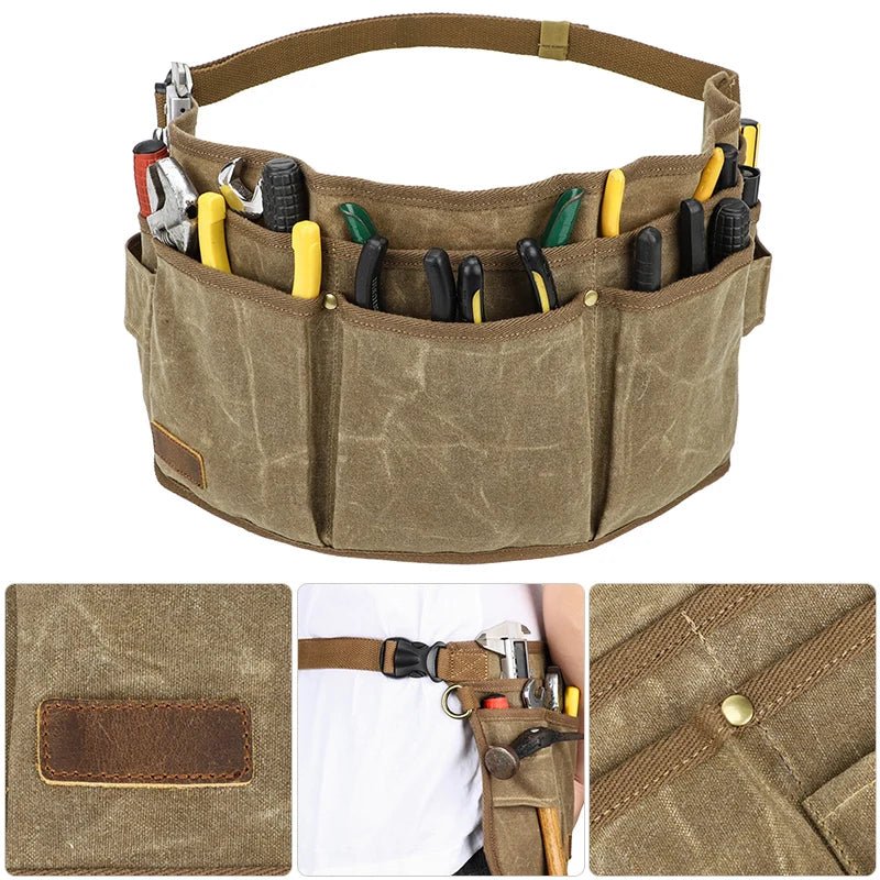 Waxed Canvas Tool Belt - Naturenspires