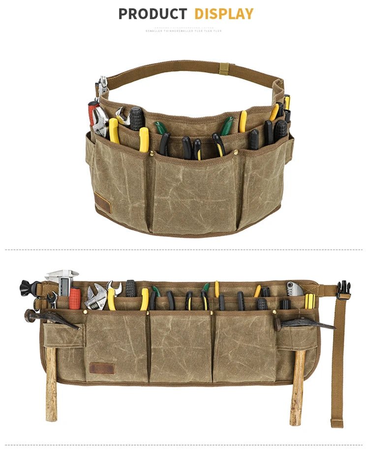 Waxed Canvas Tool Belt - Naturenspires