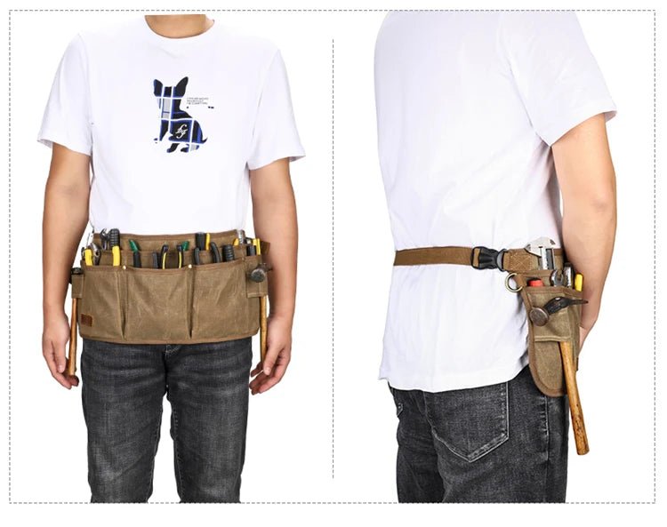 Waxed Canvas Tool Belt - Naturenspires