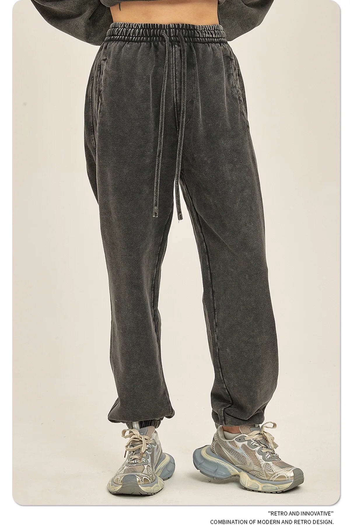 Willow Stonewash Cotton Sweatpants - Nature Inspires