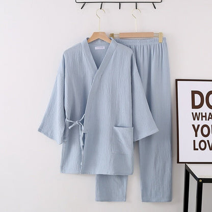 100% Cotton Gauze PJ Robe Sets - Naturenspires