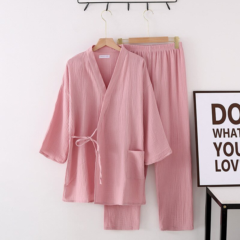 100% Cotton Gauze PJ Robe Sets - Naturenspires