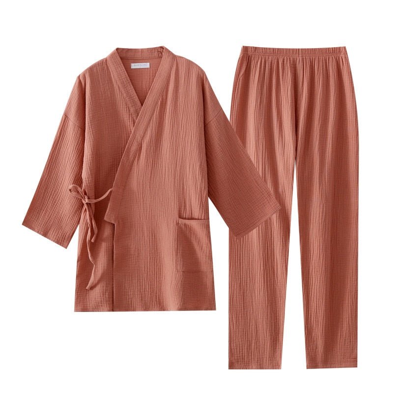 100% Cotton Gauze PJ Robe Sets - Naturenspires