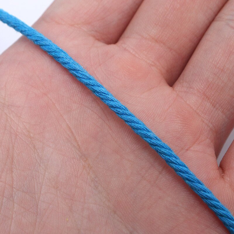 3mm 100 Meters 100% Cotton Twisted Cord - Naturenspires