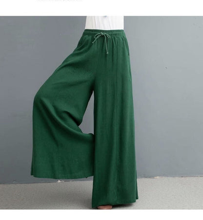 Bohemian Loose Wide leg Summer Pants - Naturenspires