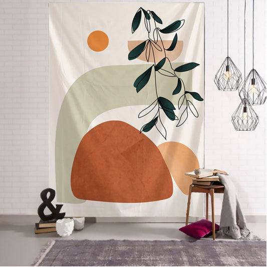 Bohemian Printed Fabric Wall Tapestry - Naturenspires