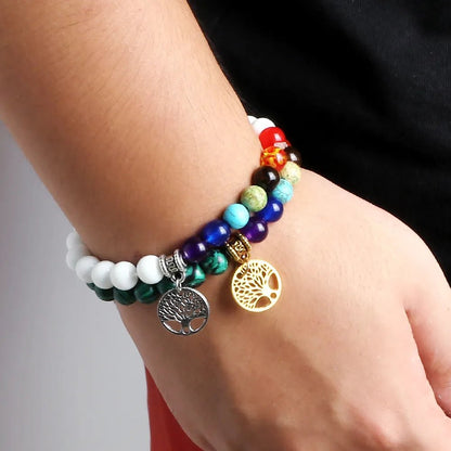 Chakra Life Tree Bracelets - Naturenspires