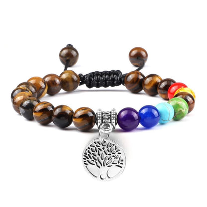 Chakra Life Tree Bracelets - Naturenspires