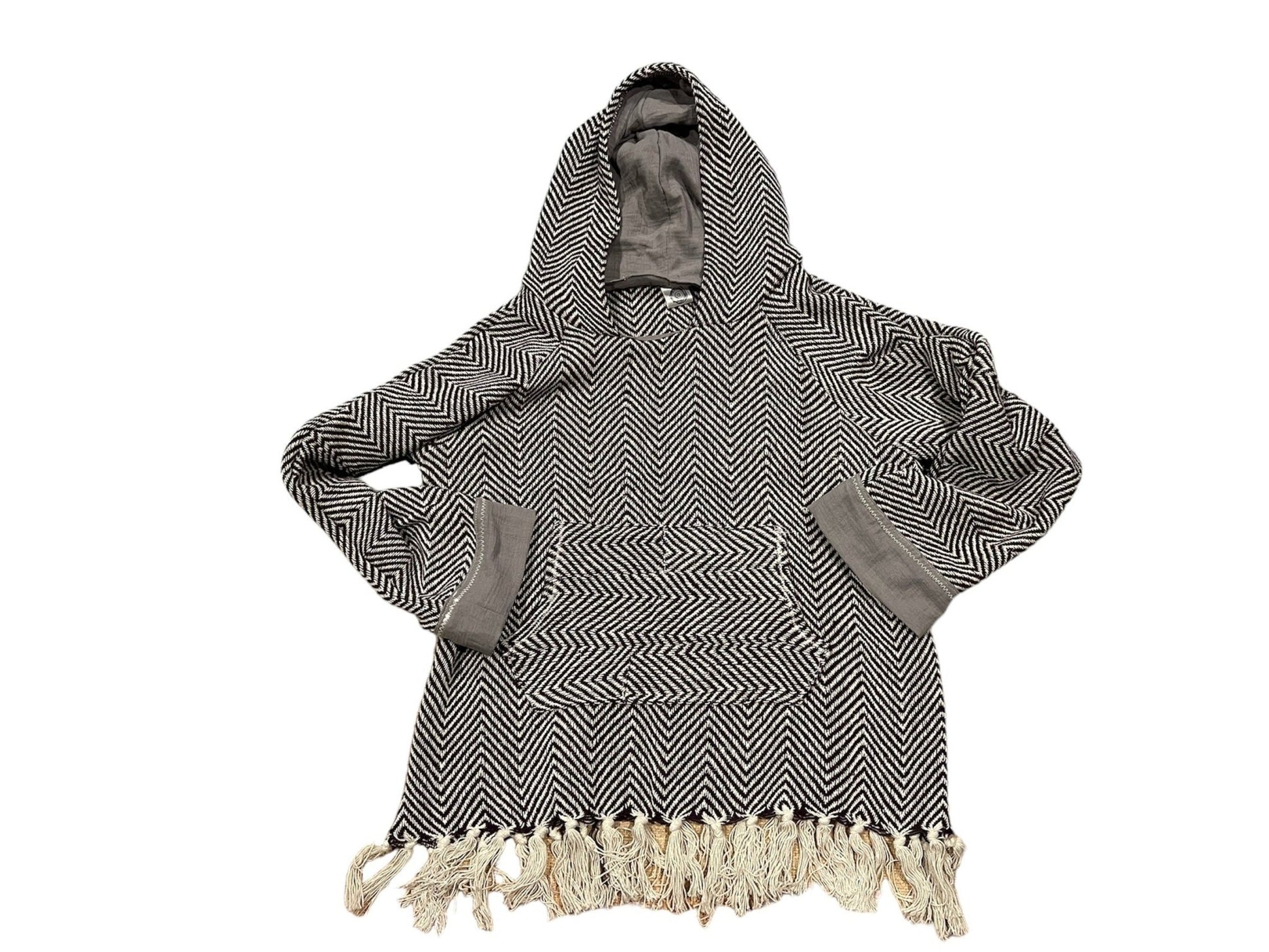 Chevron Cotton Hoodie - Naturenspires