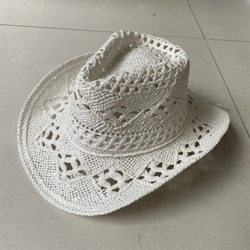 Classic Straw Western Hat - Naturenspires