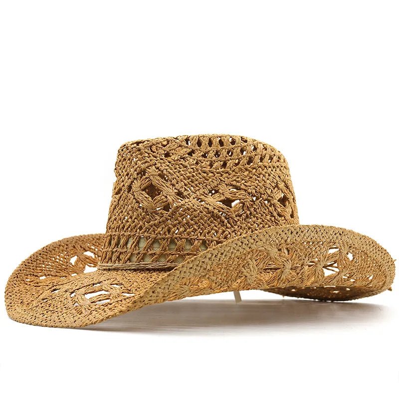 Classic Straw Western Hat - Naturenspires