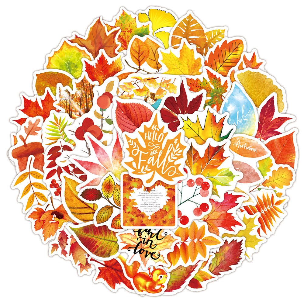 Fall Leaves Decals - Naturenspires