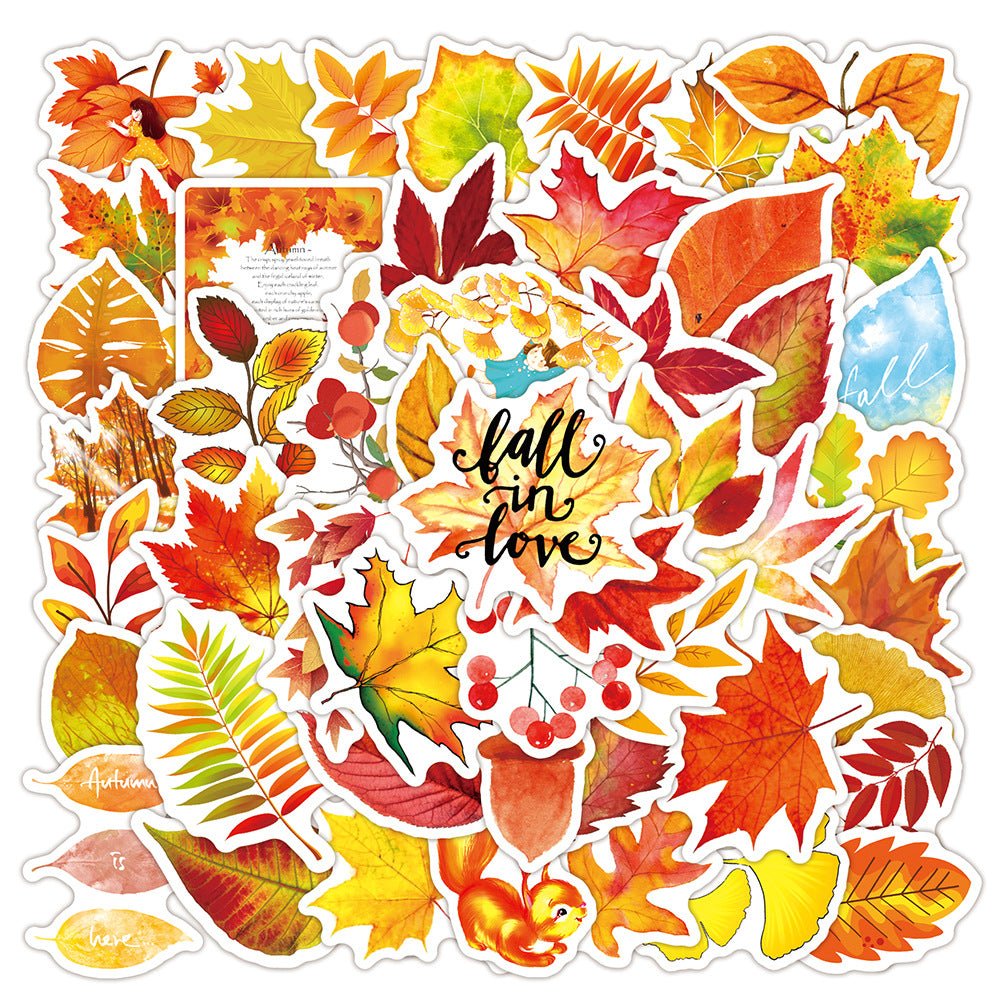 Fall Leaves Decals - Naturenspires