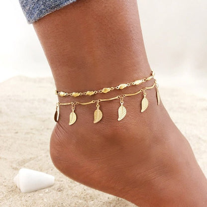 Forever Gold Beautiful Anklets - Naturenspires