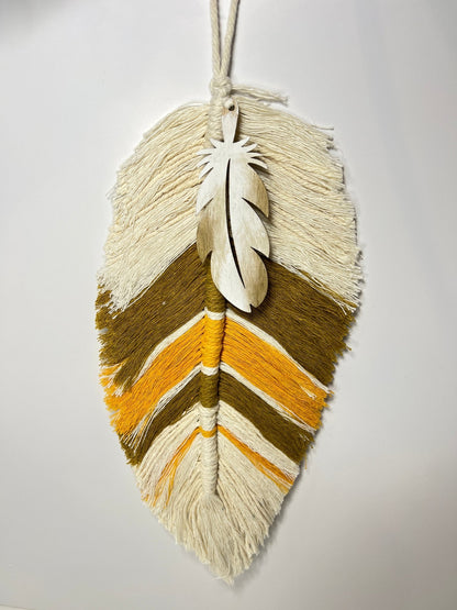 Gold and Yellow Feather - Naturenspires