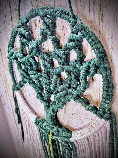 Green Tree Macrame Wall Hanging - Naturenspires