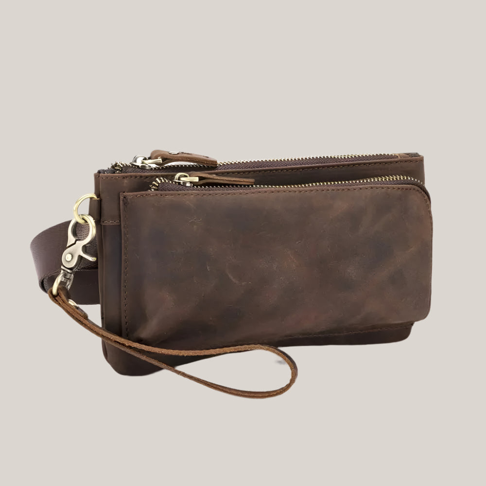 Leather Clutch and Waist Bag - Naturenspires