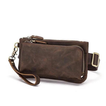 Leather Clutch and Waist Bag - Naturenspires