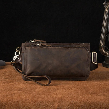 Leather Clutch and Waist Bag - Naturenspires