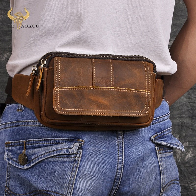 Leather Sling and Waist Bag - Naturenspires