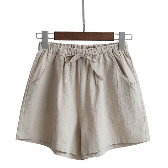 Linen Casual Shorts - Naturenspires