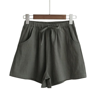 Linen Casual Shorts - Naturenspires