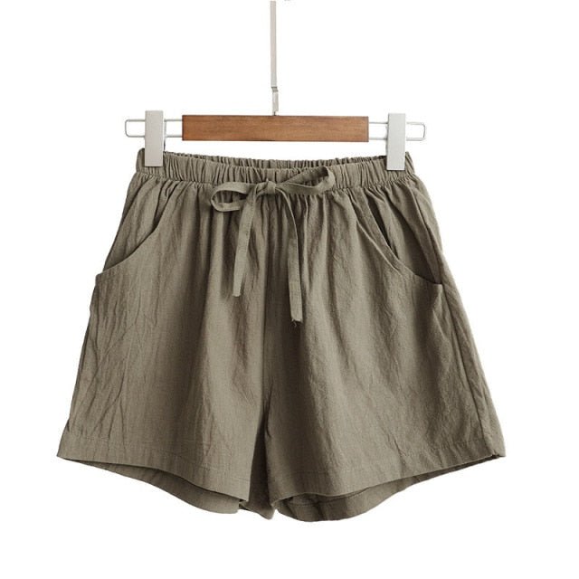 Linen Casual Shorts - Naturenspires