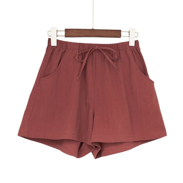 Linen Casual Shorts - Naturenspires