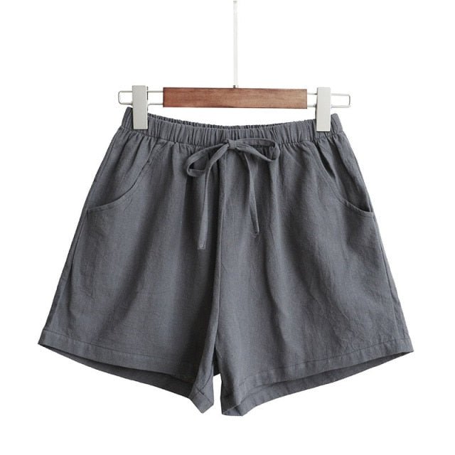 Linen Casual Shorts - Naturenspires