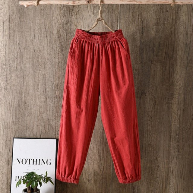 Linen Trousers - Nature Inspires