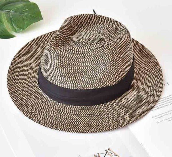 Medium Rimmed Straw Hat - Naturenspires