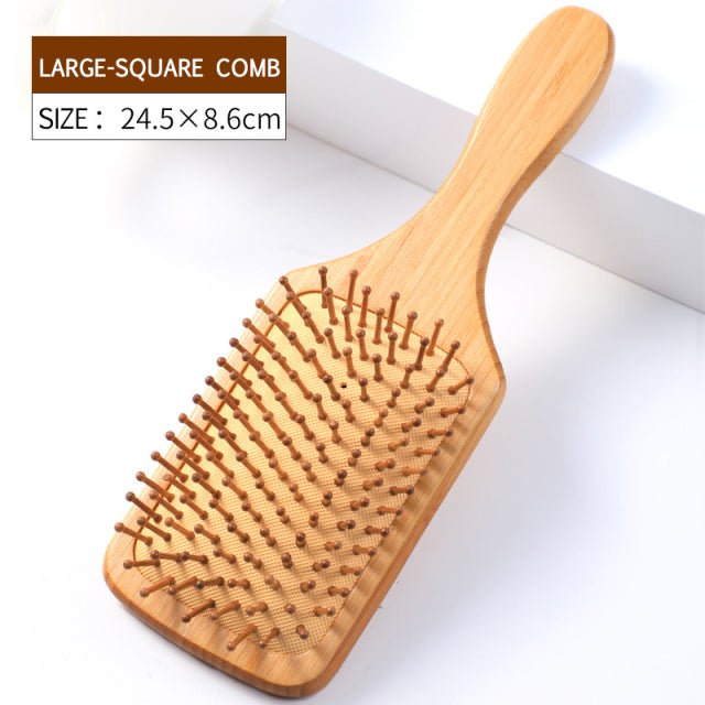 Natural Bamboo Hair Brush - Naturenspires