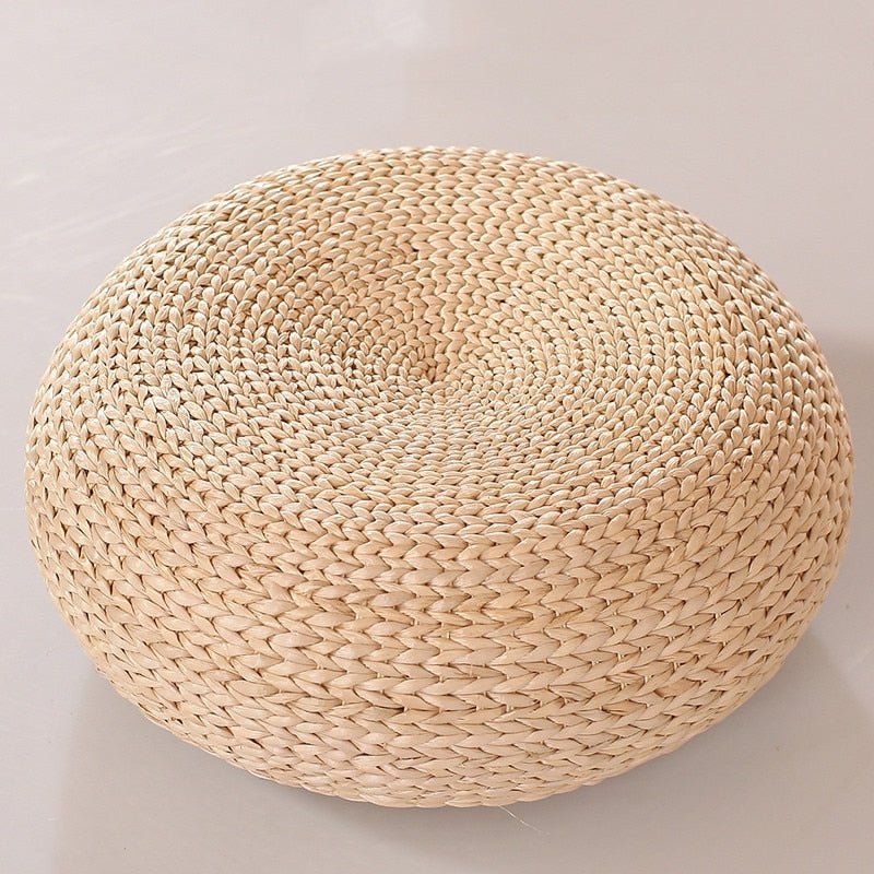 Rattan Round Woven Cushion - Naturenspires