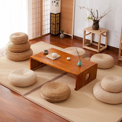 Rattan Round Woven Cushion - Naturenspires